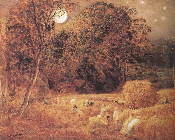 Samuel Palmer The Harvest Moon